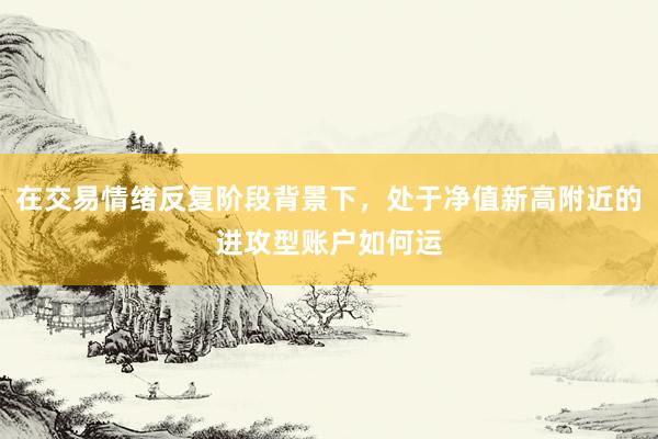 在交易情绪反复阶段背景下，处于净值新高附近的进攻型账户如何运